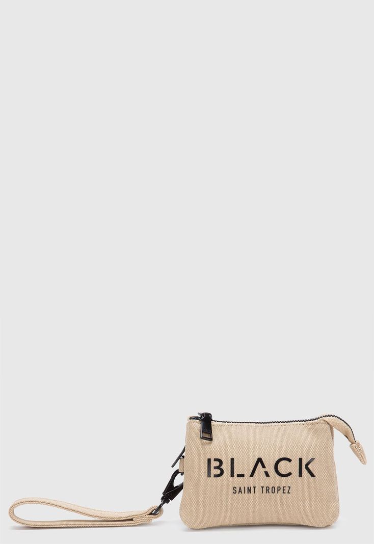 Billetera Canvas Beige Black Bubba-0