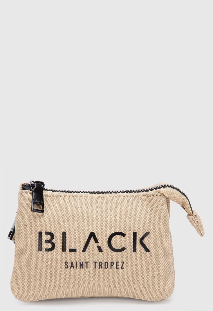 Billetera Canvas Beige Black Bubba-2