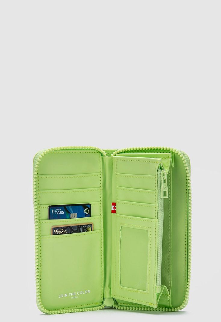 Billetera Originals Matte Lima Regular Bubba Essentials-3
