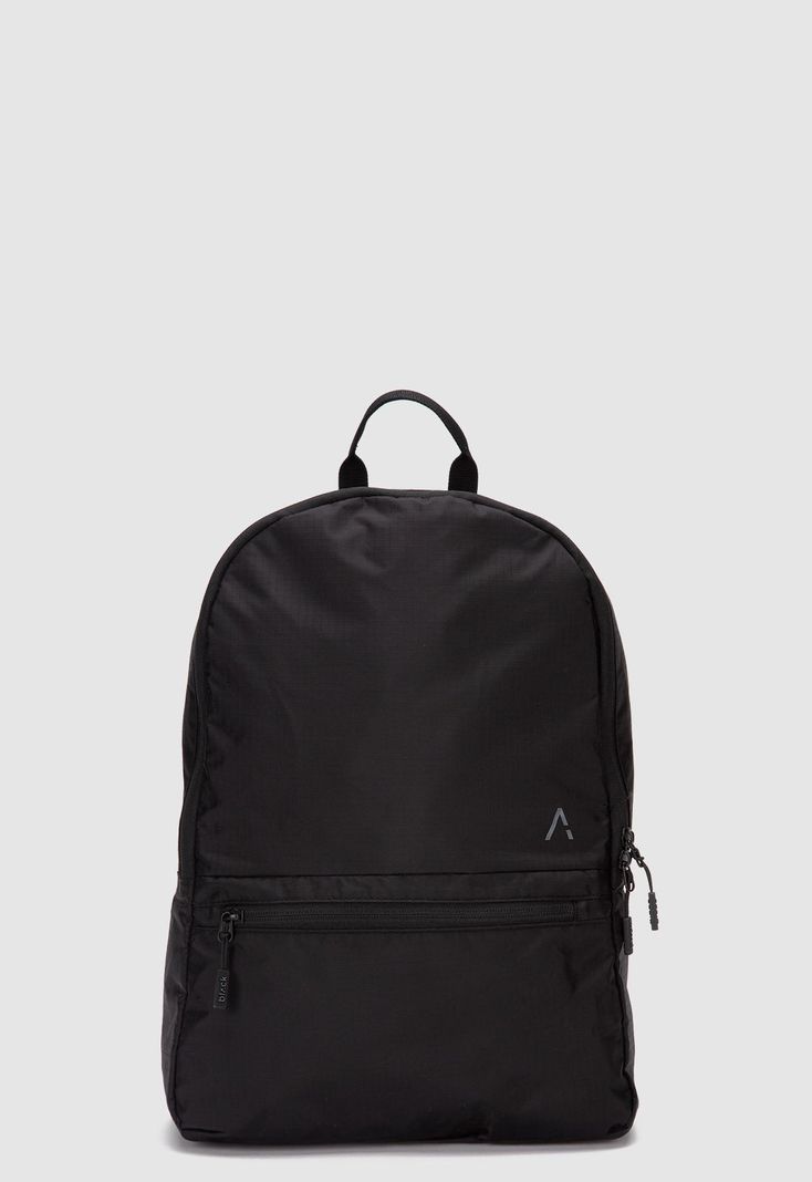 Mochila Plegable Ripstop Black Black Bubba-0