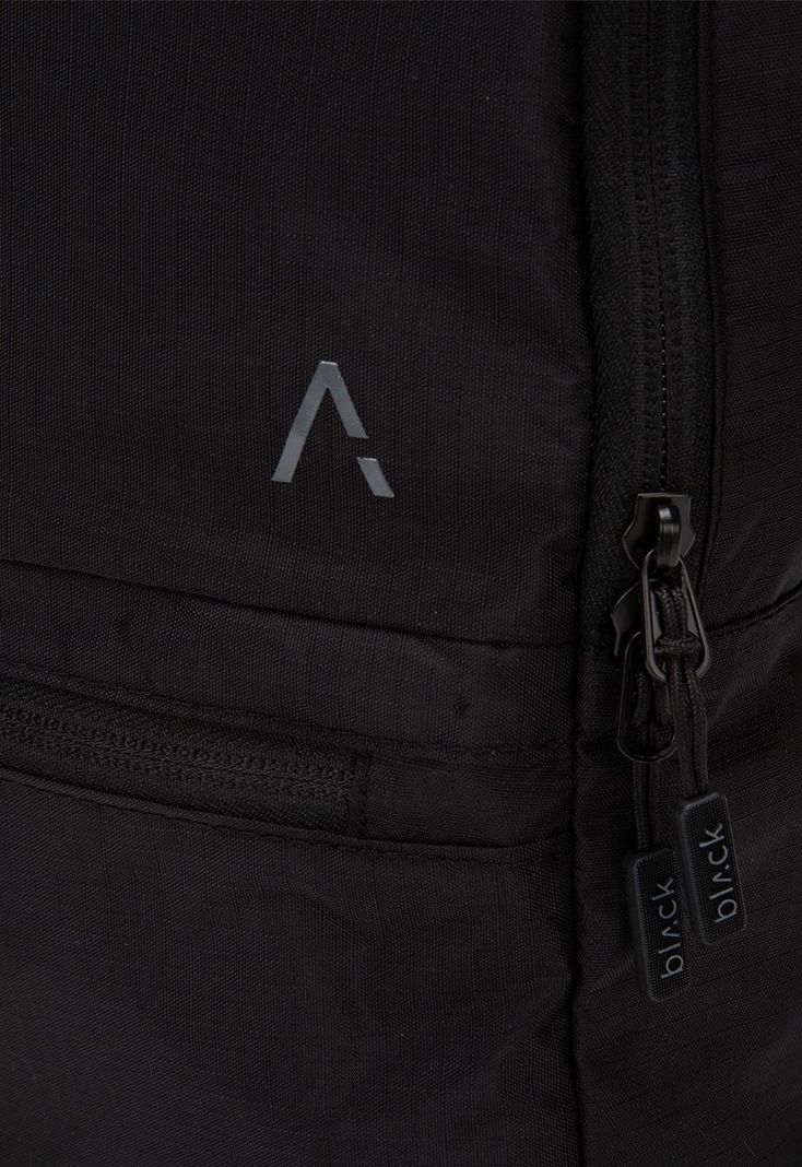 Mochila Plegable Ripstop Black Black Bubba-3