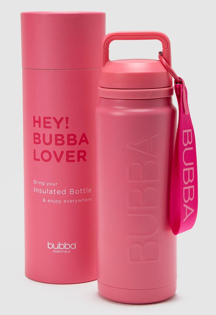 Botella Strap Flamingo Bubba Essentials-7