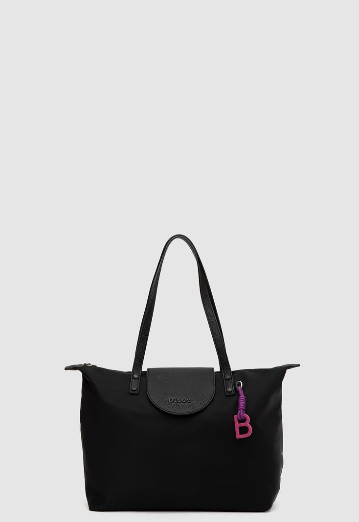 Cartera Tote Mónaco Black Bubba Essentials