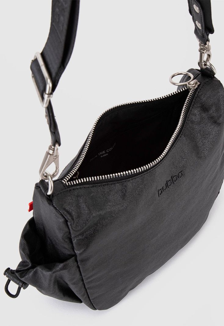 Purse Black Metallic Bubba Essentials-7