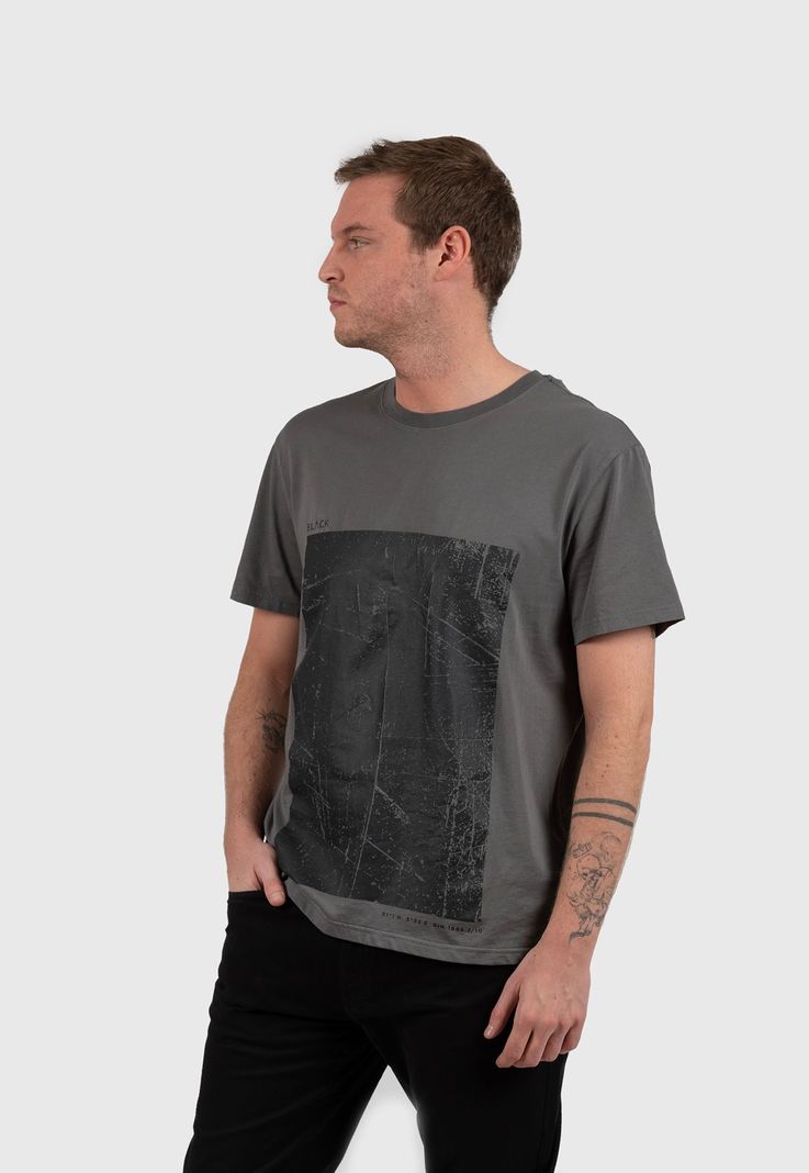 Rip Tee Collection Block Dark Grey Black Bubba-0