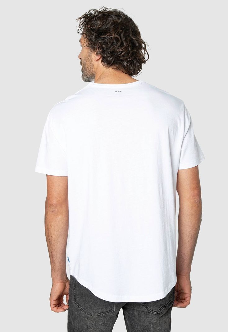 Tee Frances White Black Bubba-1