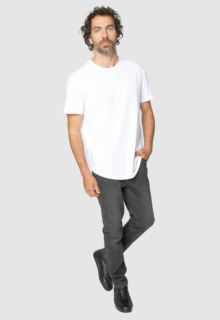 Tee Frances White Black Bubba-2