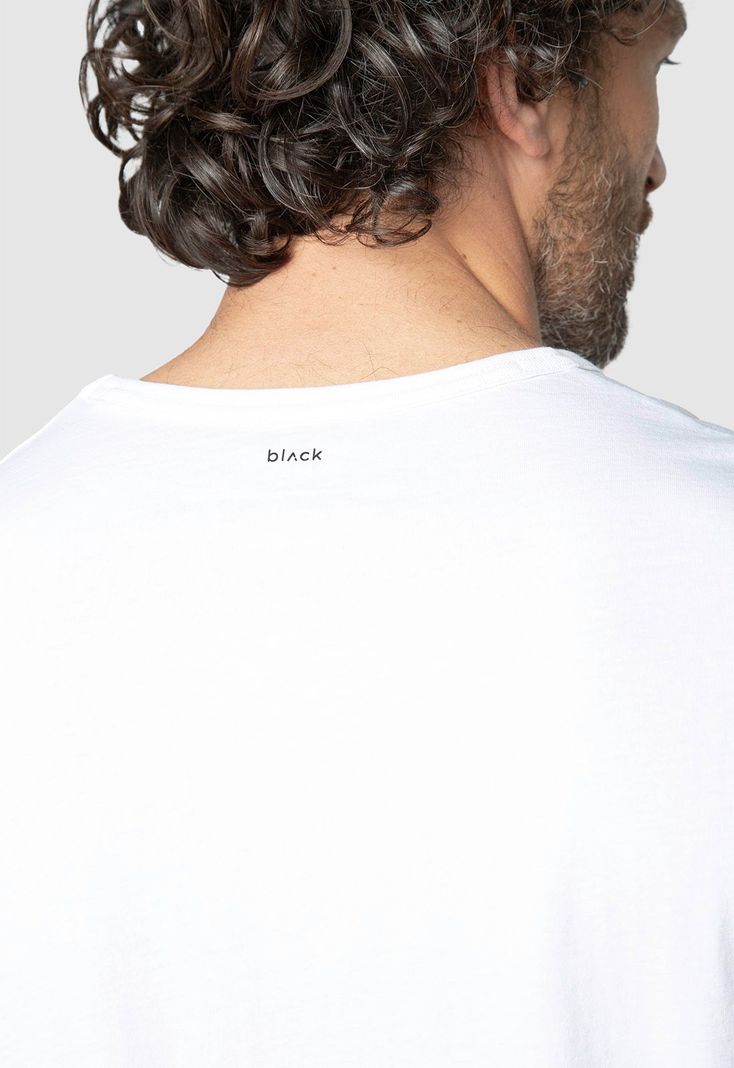Tee Frances White Black Bubba-4