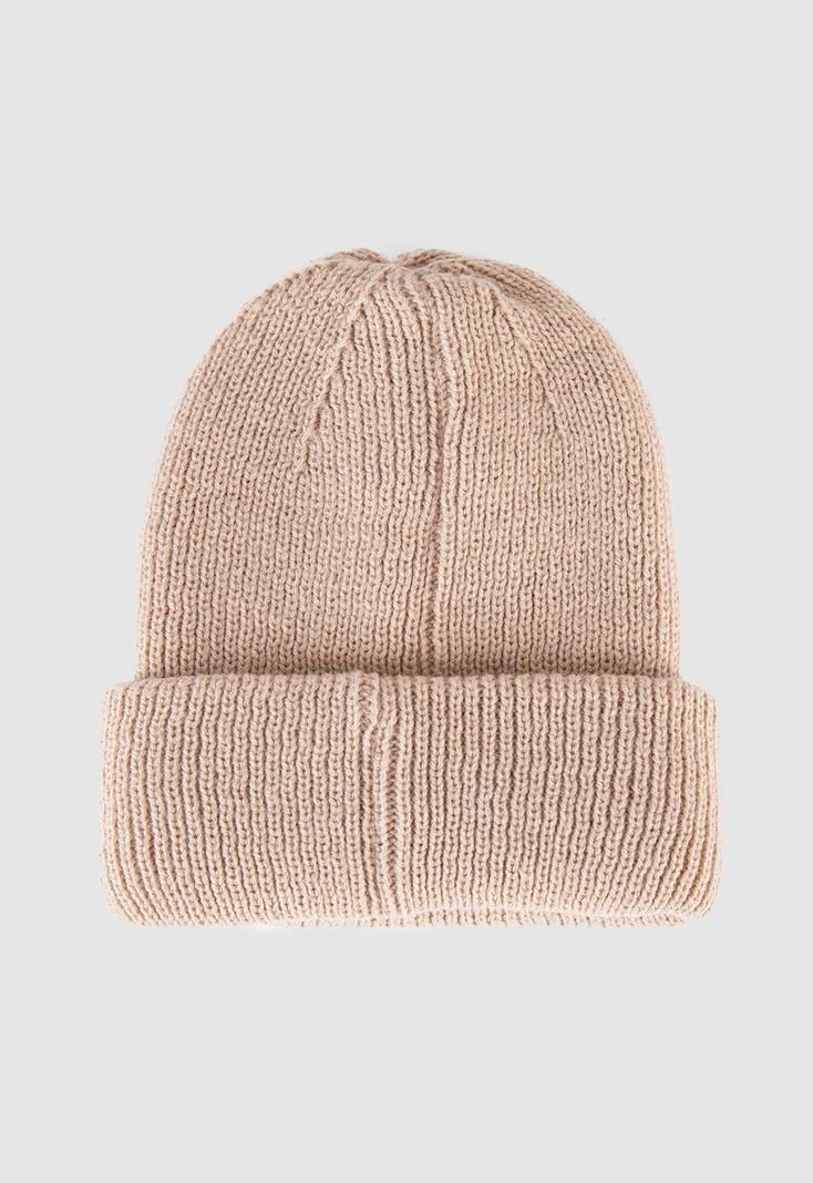 Beanie Beige Black Bubba-1