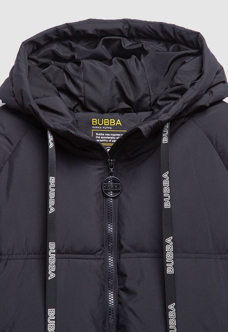 Parka Negra Bubba Essentials-1