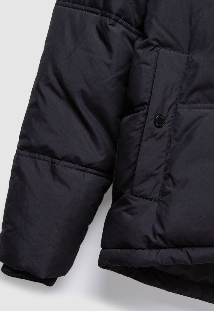 Parka Negra Bubba Essentials-2