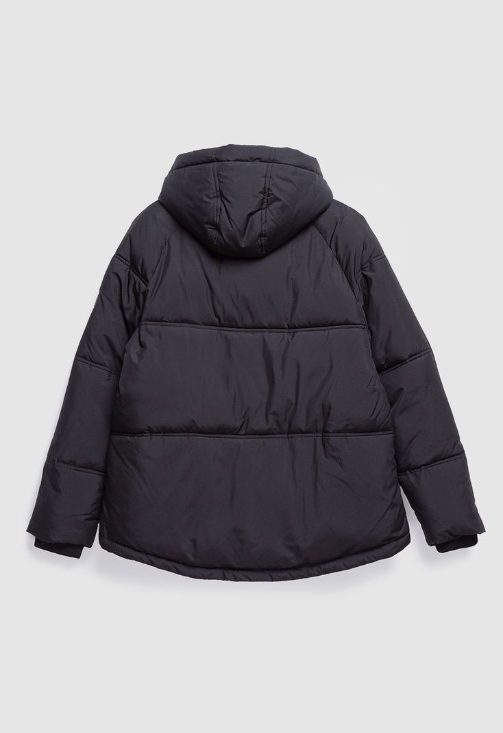 Parka Negra Bubba Essentials-3