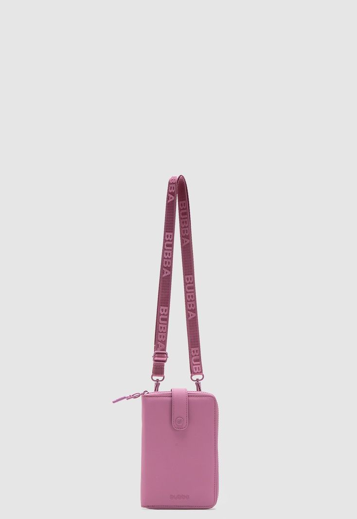 Cartera Flat Purse Travel Pink Bubba Essentials Rosado
