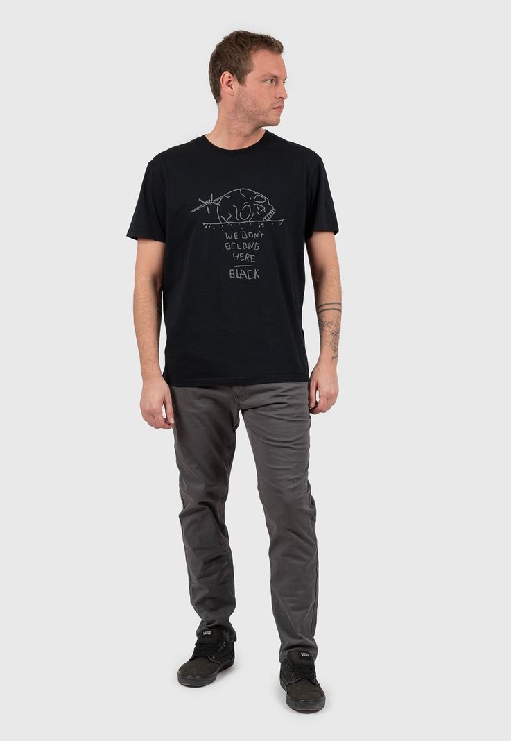 Cotton Pant Dark Grey Black Bubba-1