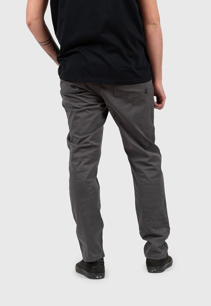 Cotton Pant Dark Grey Black Bubba-2