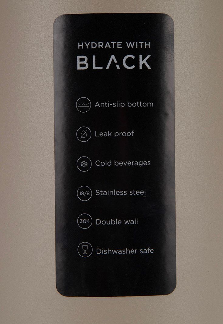Straw Mug Sand Black Bubba-7