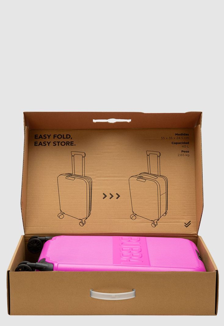 Maleta Foldable Pink Bubba Essentials-9