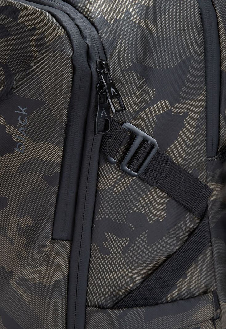Mochila Travel Wolf Camo Black Bubba-6