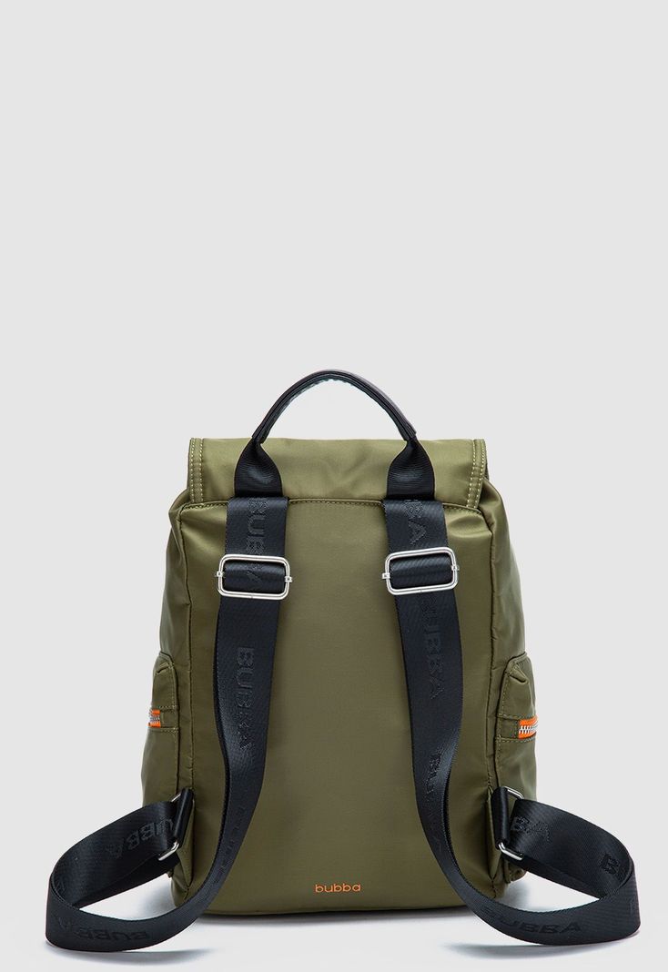 Mochila Charlotte Doble Check Green Bubba Essentials-2