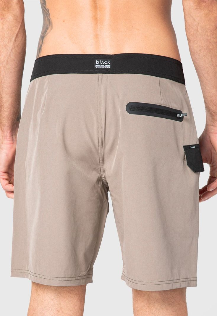 Boardshort Sand Black Bubba-1