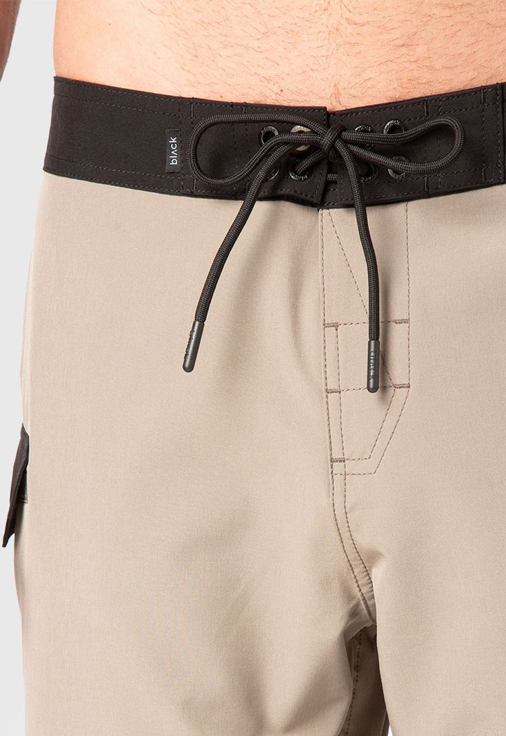 Boardshort Sand Black Bubba-3