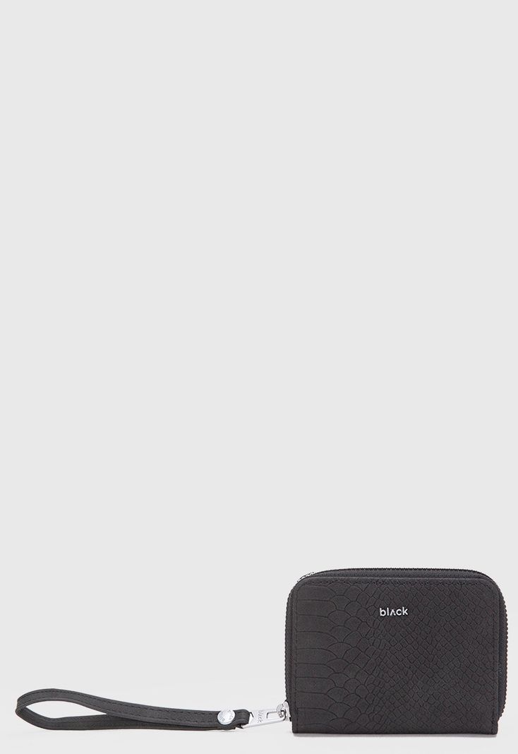 Billetera Snake Black Mini Black Bubba-0