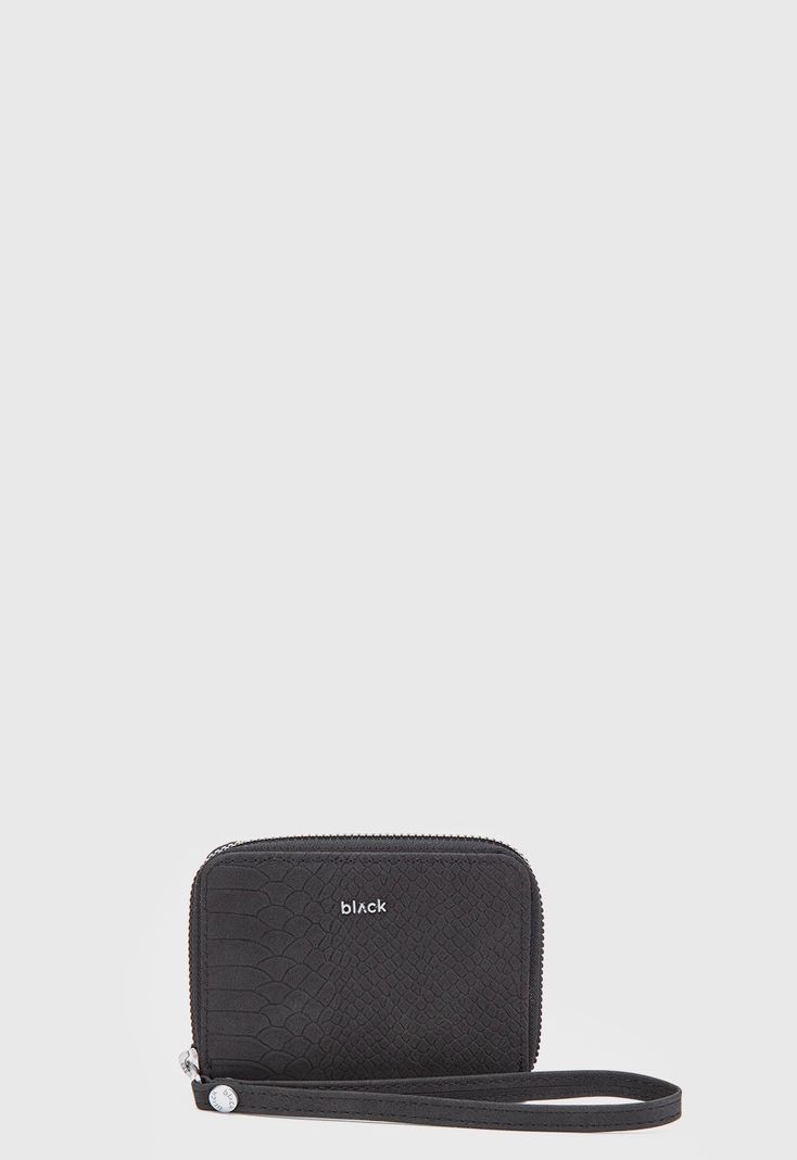 Billetera Snake Black Mini Black Bubba-1
