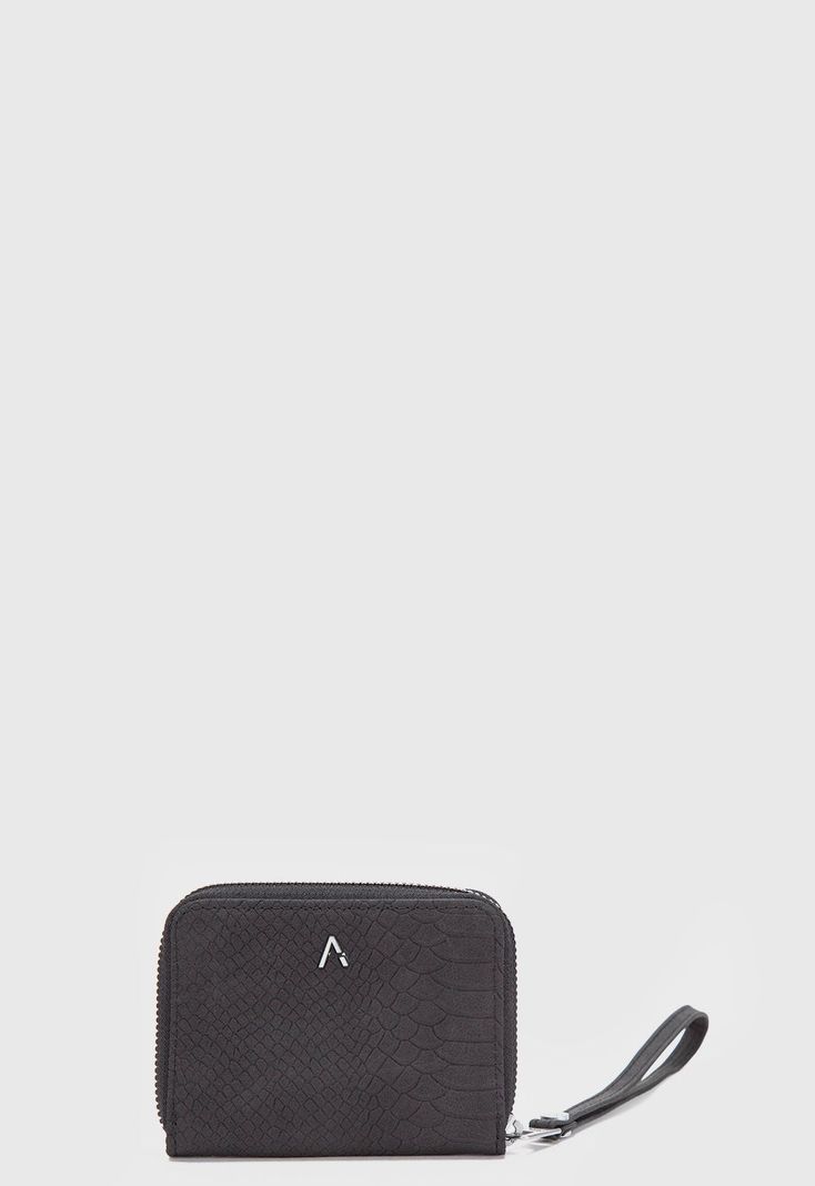 Billetera Snake Black Mini Black Bubba-2