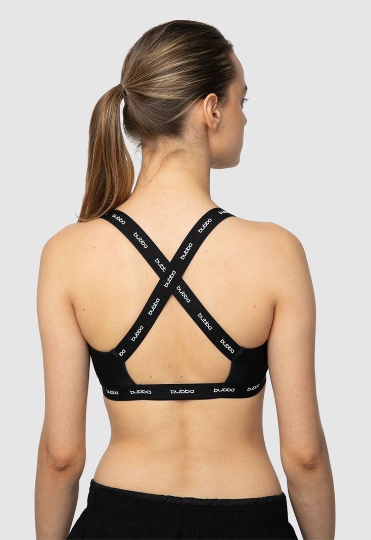 Sport Bralette Onyx Bubba Essentials-2