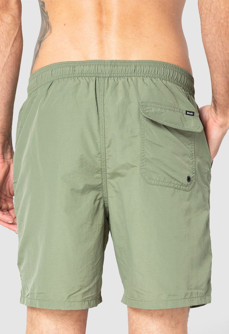 Swimsuit Cargo Moss Black Bubba-1