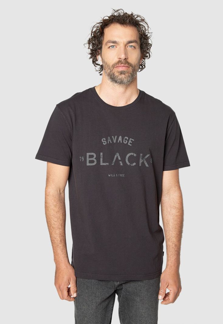 Tee Iconic Black Black Bubba-0