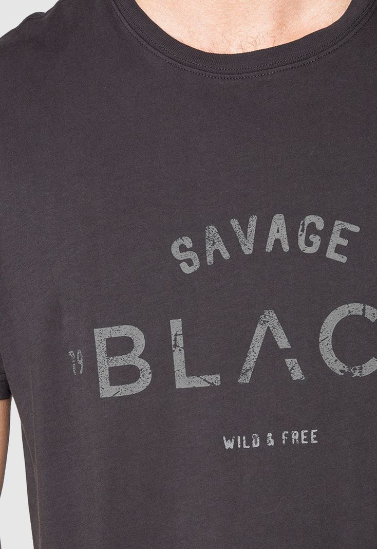 Tee Iconic Black Black Bubba-5