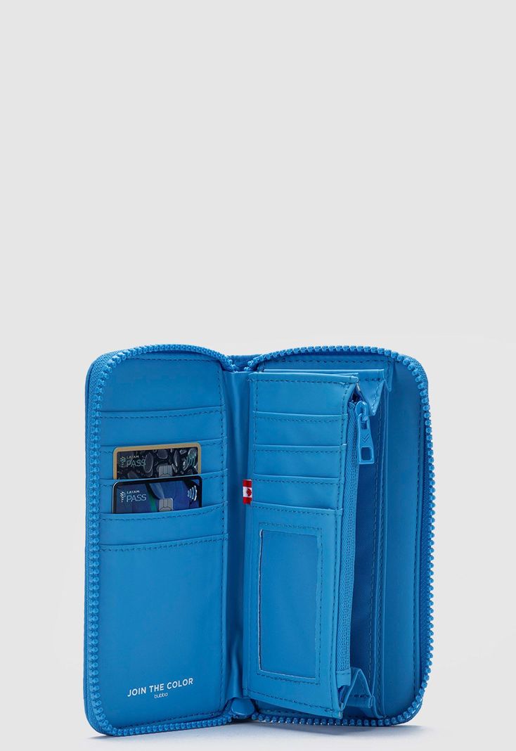Billetera Originals Matte Azure Regular Bubba Essentials-3