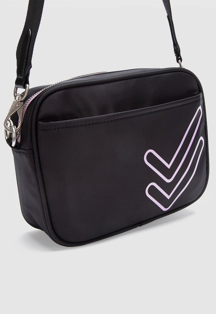 Purse Charlotte Doble Check Black Bubba Essentials-4