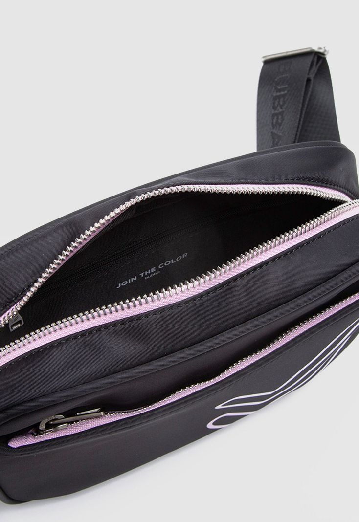 Purse Charlotte Doble Check Black Bubba Essentials-5
