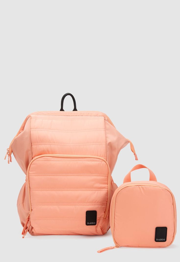 Mochila Mom Coral Regular Bubba Essentials-0