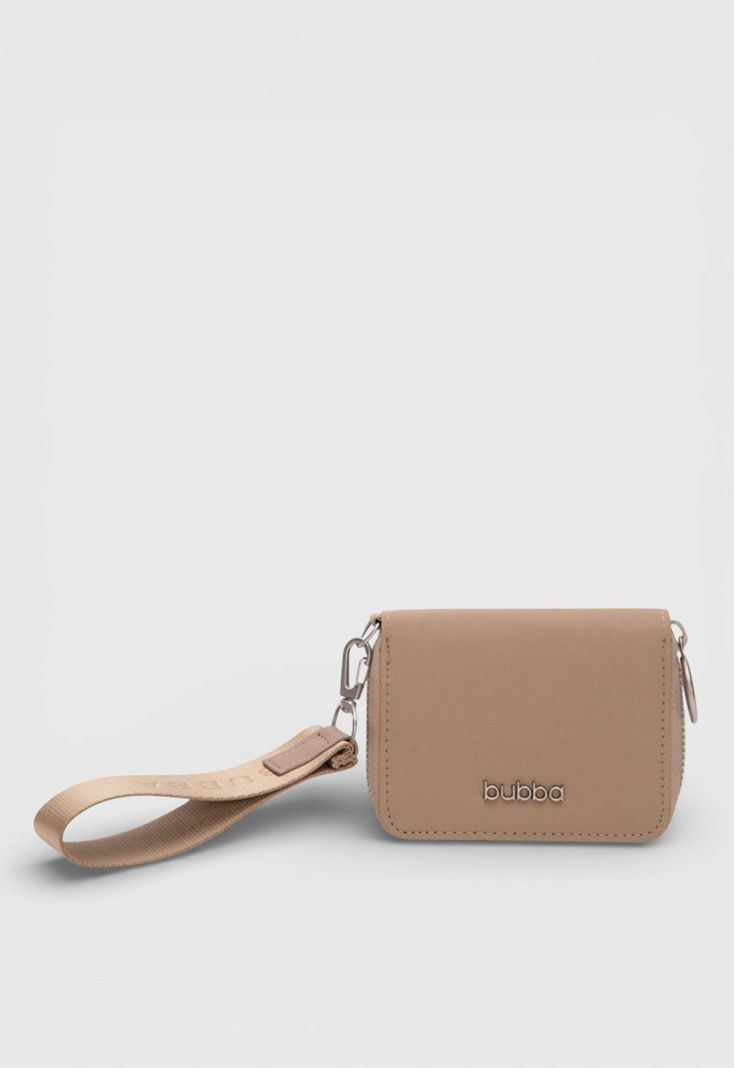 Billetera Daily Latte Min Bubba Essentials Beige