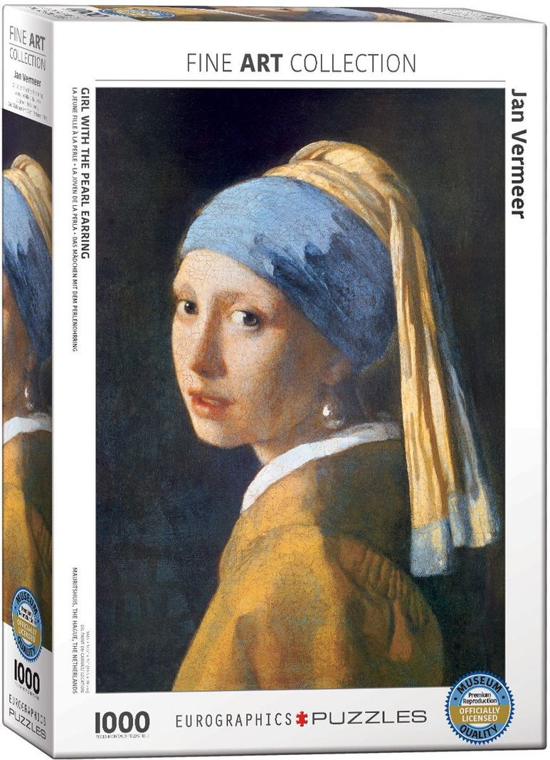 La Joven De La Perla, Johannes Vermeer-0