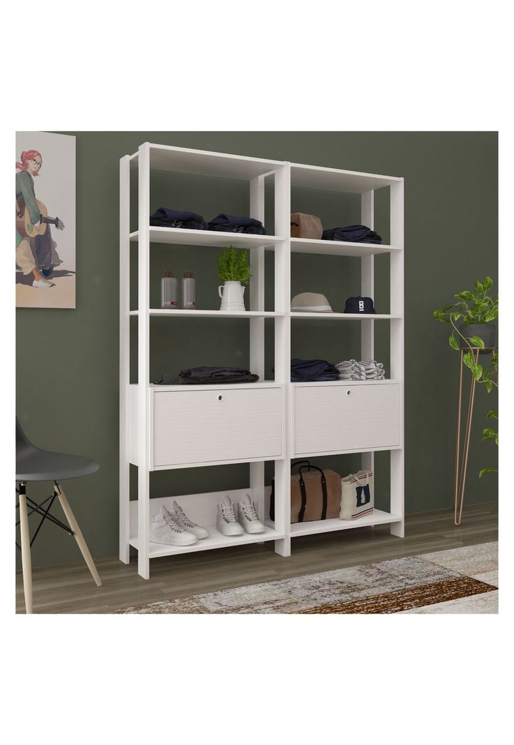 Estante Alfa Blanco-6