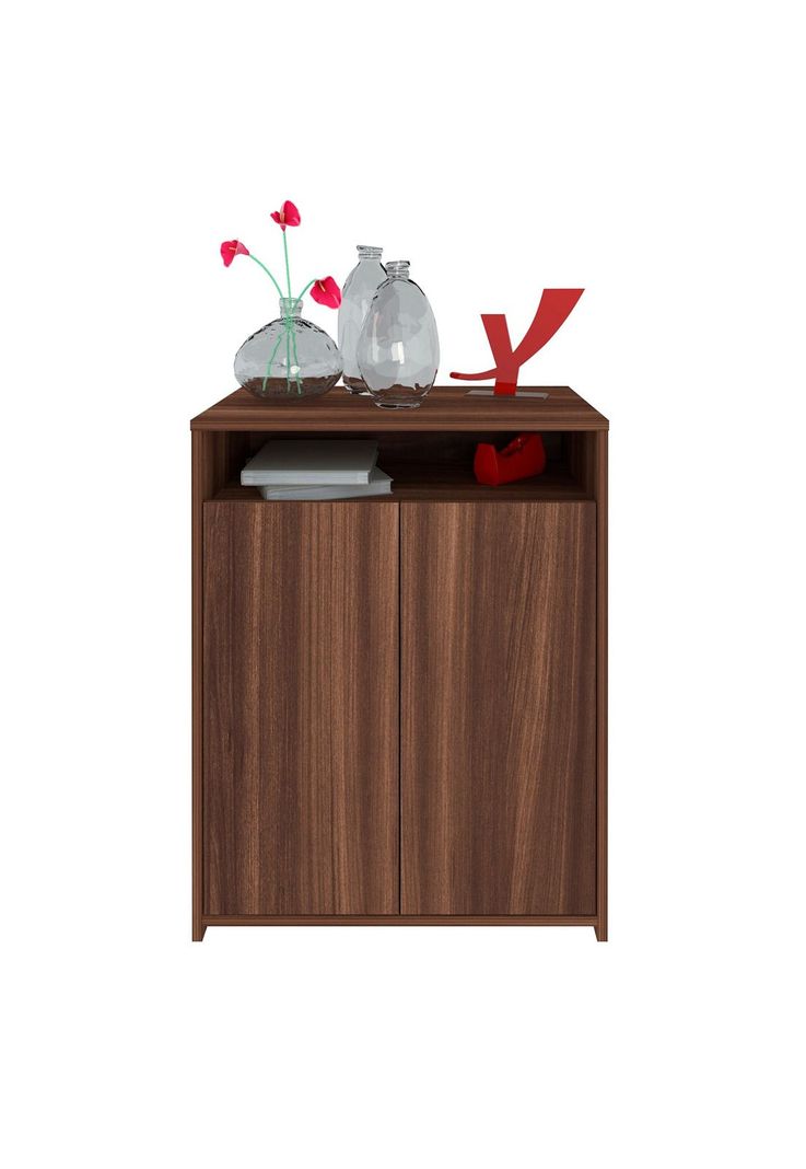 Estante Organizador 2 Puertas Café-0
