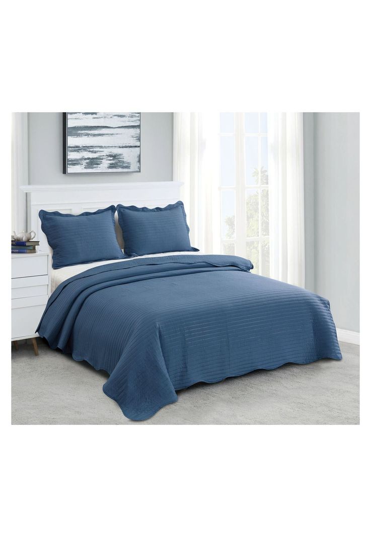 Quilt Lounge Cama King Azul-1