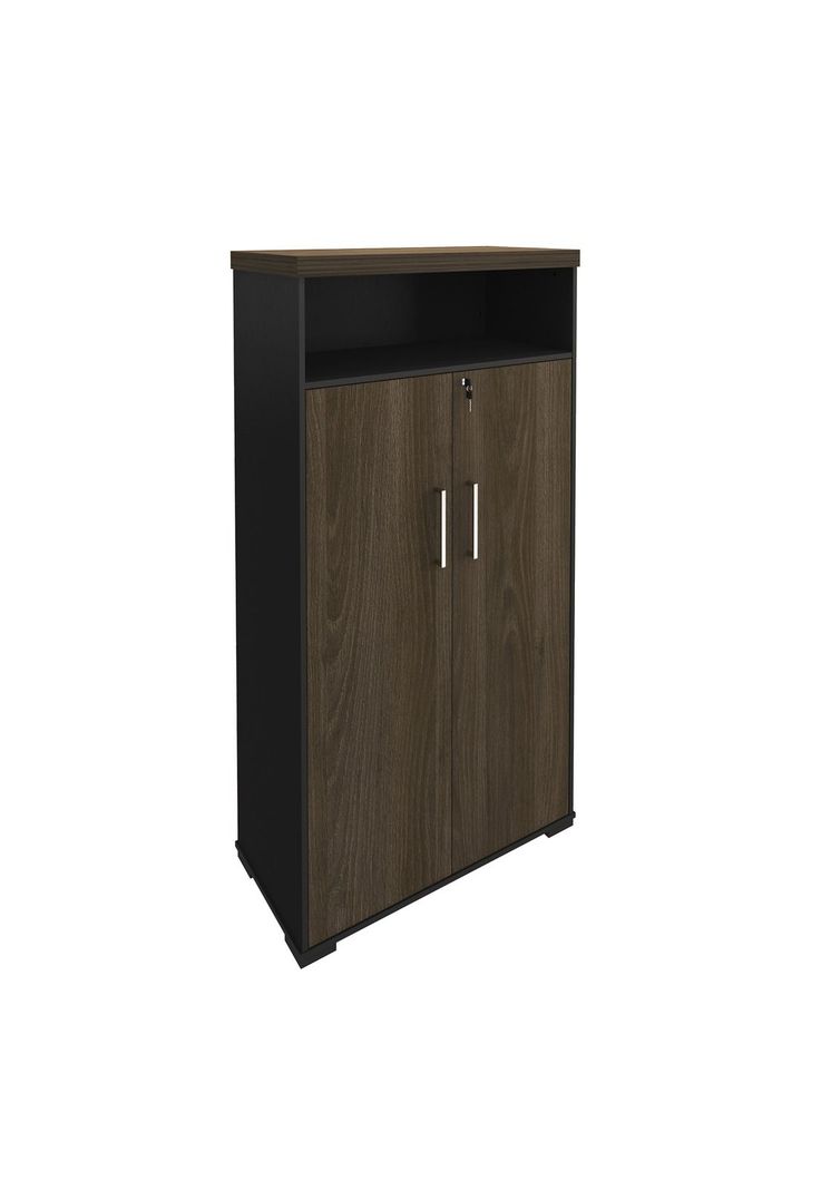 Estante Organizador Oficina Negro con Café-5