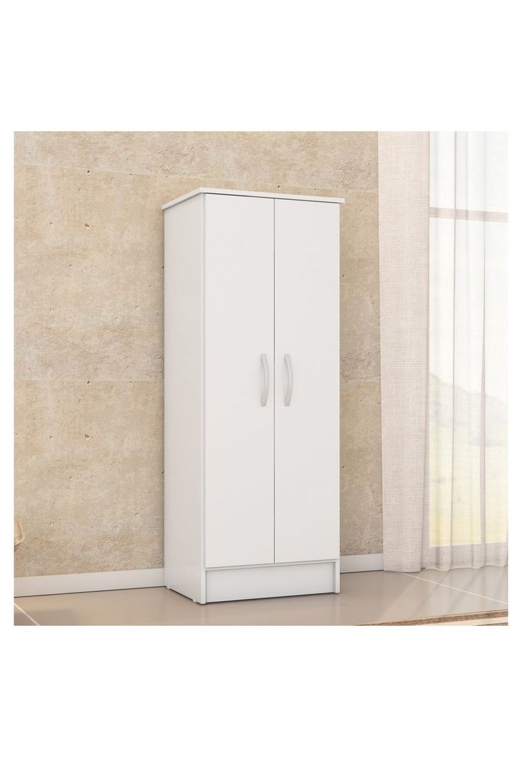 Armario Multiuso 2 Puertas Viena Blanco-2