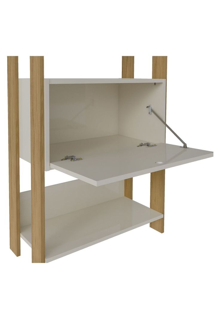 Estante Alfa Beige y Café-1