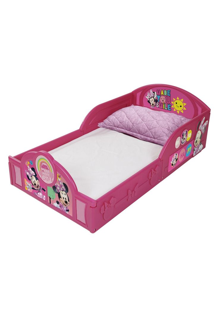 Cama de Transición A Piso Niña Minnie-0