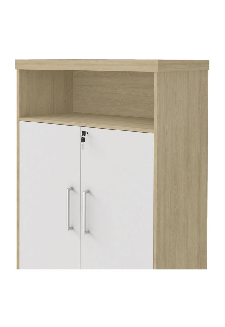 Estante Organizador Oficina Blanco con Café-7