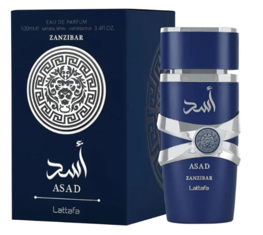 Lattafa Asad Zanzibar EDP 100 ml Azul Marino