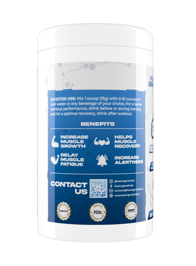 Amino Genetic Fruit Punch 450 Grs, Fusion Genetic Lab -1