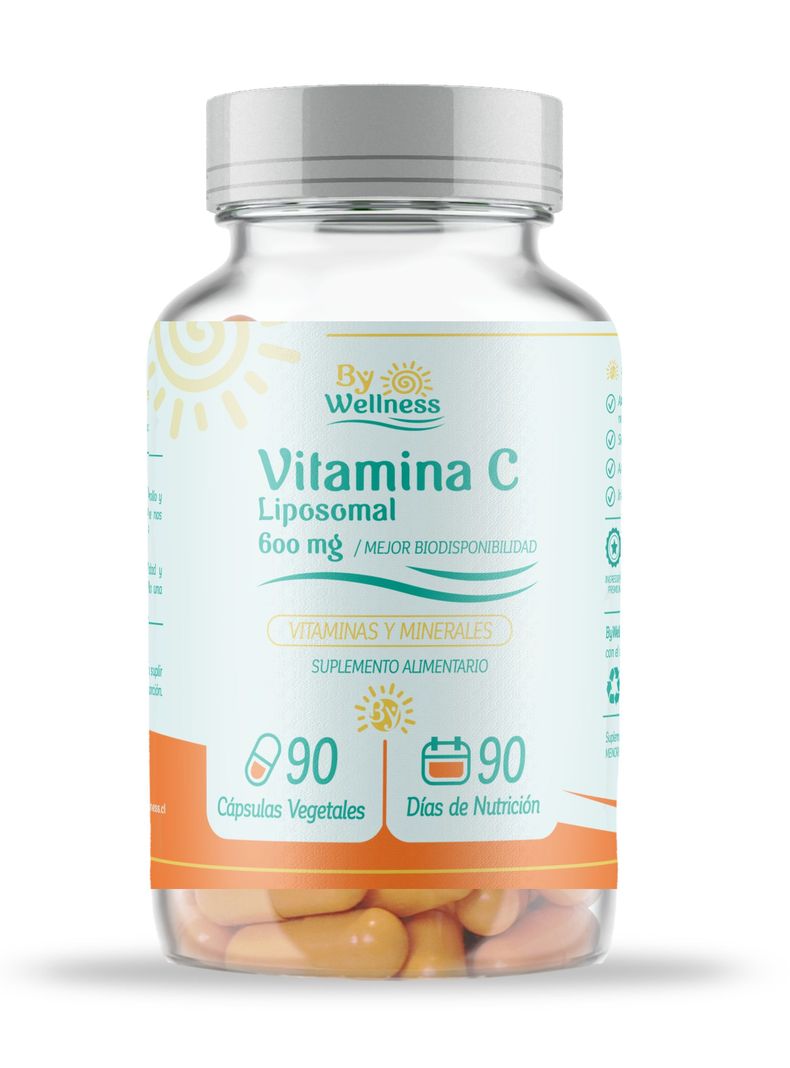 Vitamina C Liposomal, 100 capsulas, ByWellness-0
