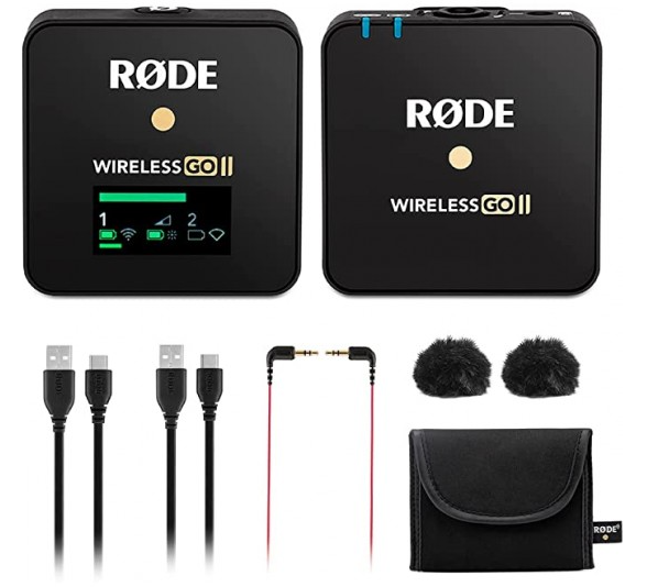 RODE WIRELESS GO II SISTEMA DE MICRÓFONO INALÁMBRICO -3